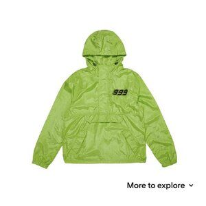 Juice Wrld 999 Life Annorax Neon Racing Windbreaker Size L Brand New Sealed!